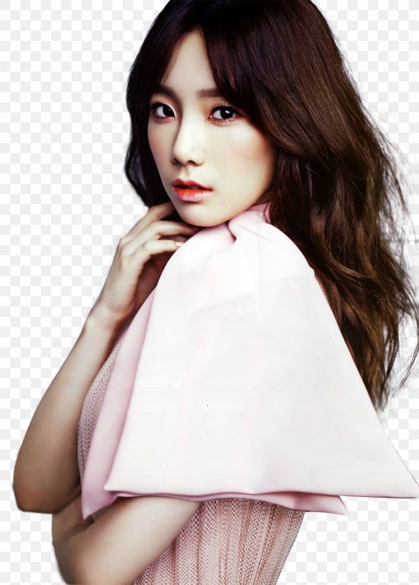 Taeyeon South Korea Girls' Generation K-pop Photography, PNG, 1024x1431px, Watercolor, Cartoon, Flower, Frame, Heart Download Free