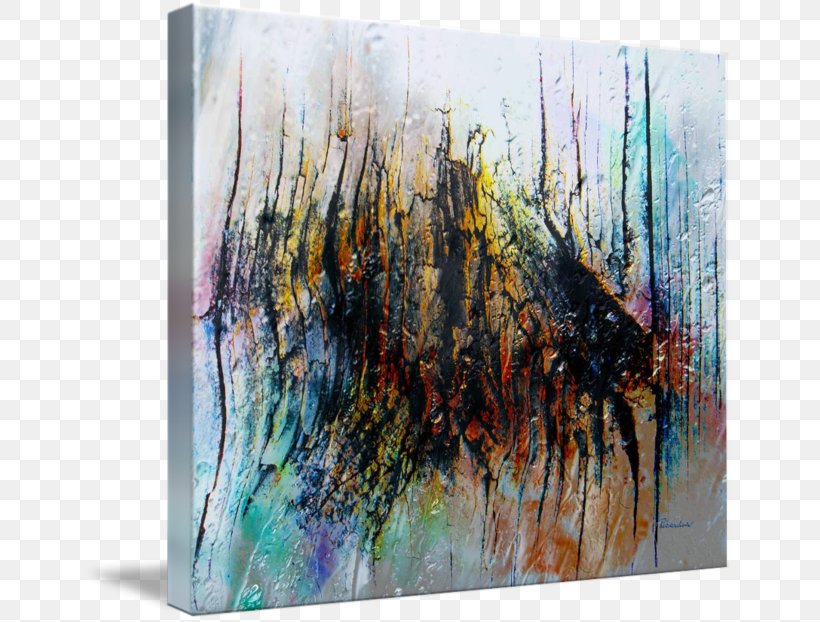 Watercolor Painting Modern Art Digital Painting, PNG, 650x622px, Painting, Abstract Expressionism, Acrylic Paint, Art, Artwork Download Free