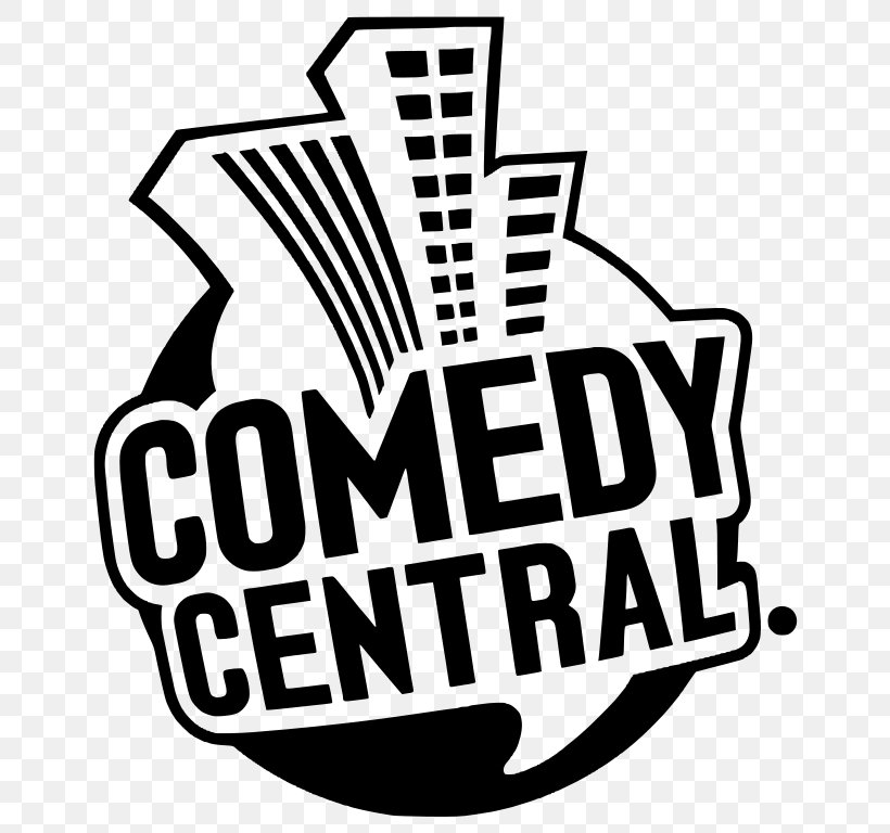 Comedy Central Comedian Logo Television Show, PNG, 768x768px, Comedy Central, Area, Artwork, Black And White, Brand Download Free