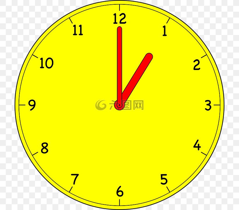 Clock Face Watch Clip Art Illustration, PNG, 720x720px, Clock, Area, Clock Face, Drawing, Hour Download Free