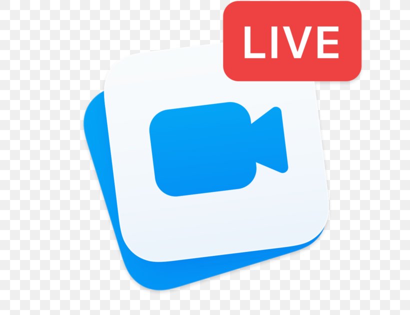 Facebook Live Brand Streaming Media Logo, PNG, 630x630px, Facebook Live, App Store, Area, Blue, Brand Download Free