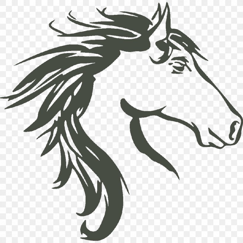 Horse Royalty-free Stock Photography Vector Graphics Image, PNG, 1000x1000px, Horse, Art, Artwork, Black, Black And White Download Free
