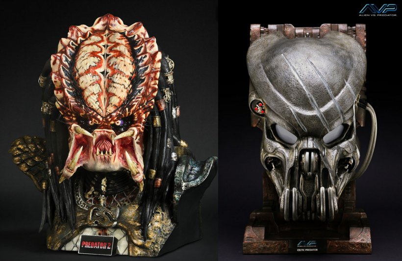 Predator Alien Prop Replica Sideshow Collectibles Mask, PNG, 1279x830px, Predator, Alien, Alien Vs Predator, Avpr Aliens Vs Predator Requiem, Bone Download Free