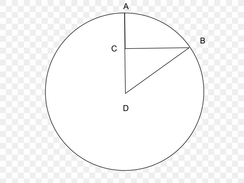 Circle Line Triangle Point, PNG, 960x720px, Triangle, Area, Black And White, Diagram, Point Download Free