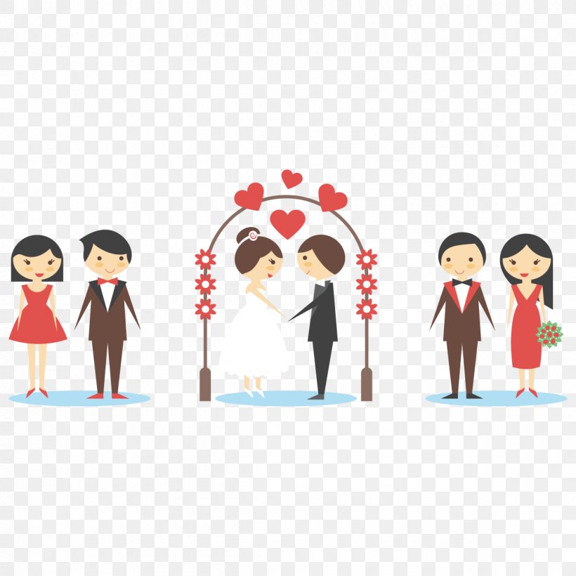 Marriage Couple Wedding Bride, PNG, 1200x1200px, Marriage, Bride, Bridegroom, Cartoon, Couple Download Free