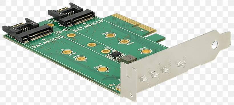 Microcontroller Network Cards & Adapters Interface Serial ATA, PNG, 2867x1292px, Microcontroller, Adapter, Circuit Component, Computer, Computer Component Download Free