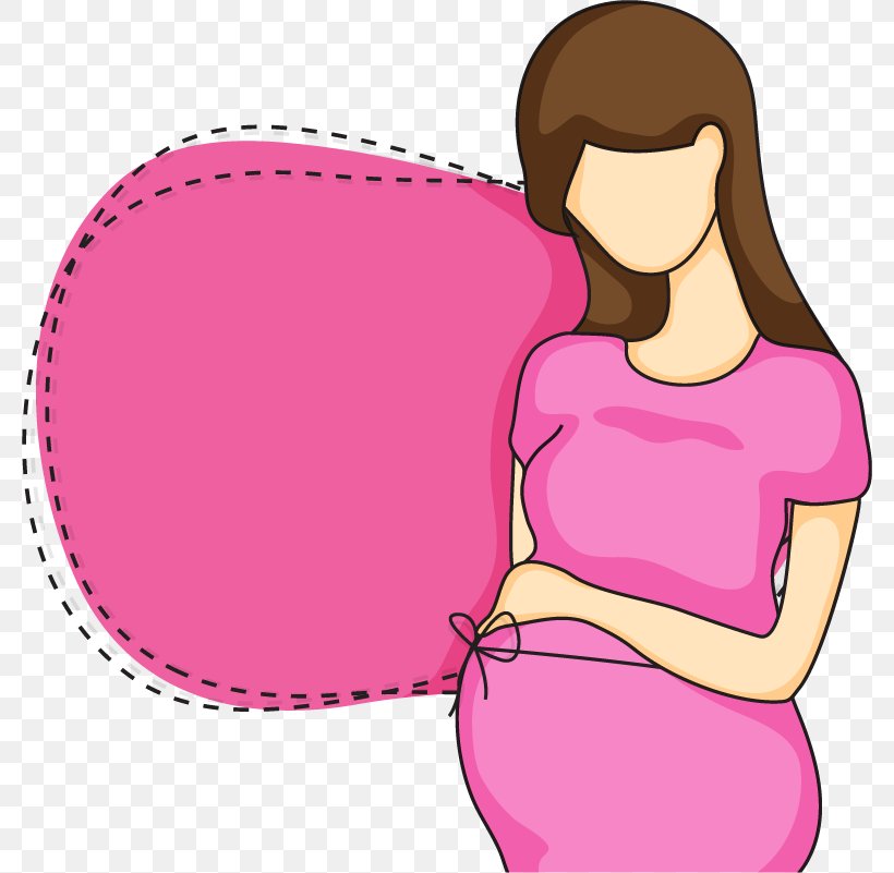 Pregnancy Woman Illustration, PNG, 780x801px, Watercolor, Cartoon, Flower, Frame, Heart Download Free