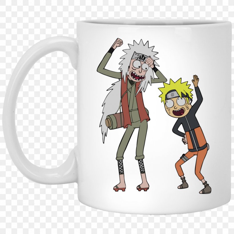 T-shirt Jiraiya Hoodie Rick Sanchez Sasuke Uchiha, PNG, 1155x1155px, Tshirt, Clothing, Crew Neck, Drinkware, Fictional Character Download Free