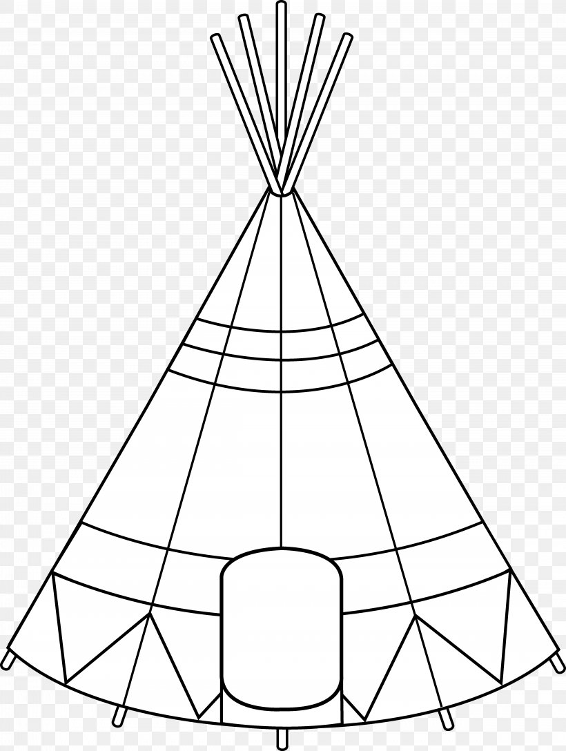 Tipi Native Americans In The United States Coloring Book Drawing Clip Art, PNG, 4838x6422px, Tipi, Area, Black And White, Color, Coloring Book Download Free