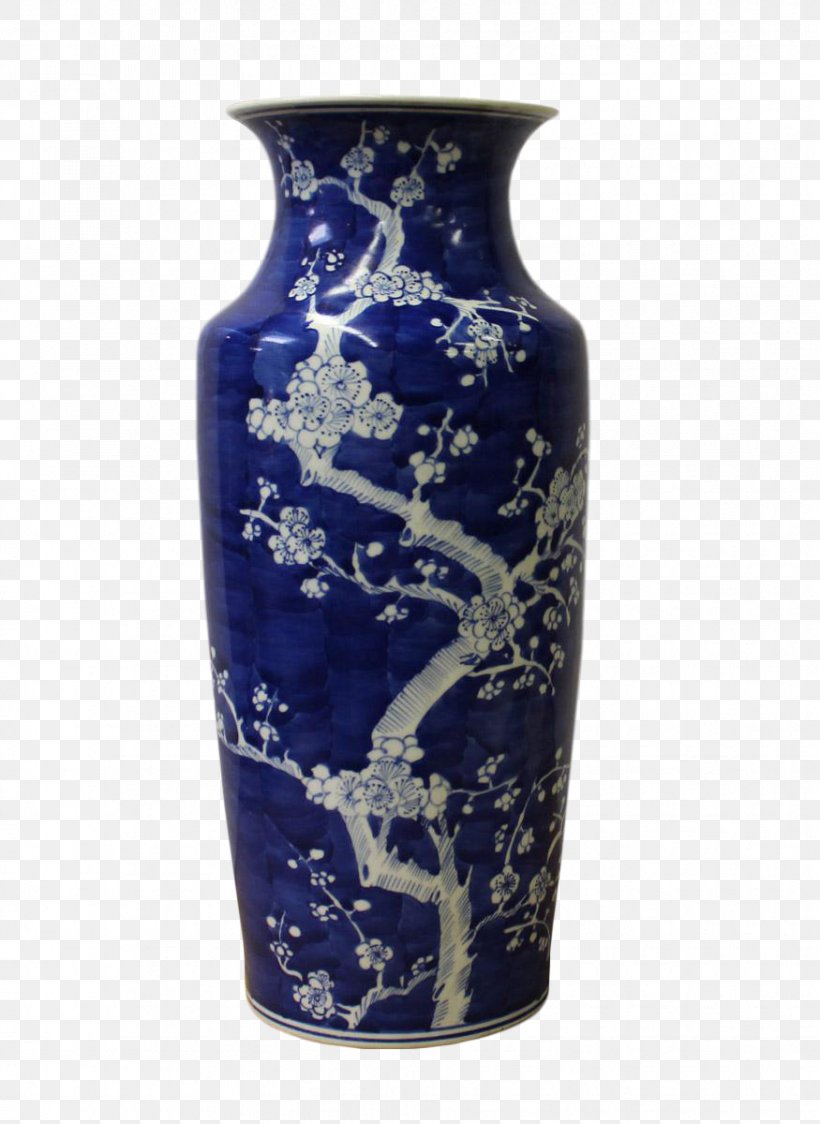 Vase Ceramic Cobalt Blue Blue And White Pottery Porcelain, PNG, 875x1200px, Vase, Artifact, Blue, Blue And White Porcelain, Blue And White Pottery Download Free