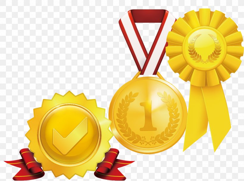 Gold Medal Prize Clip Art, PNG, 1295x960px, Medal, Award, Badge, Bronze Medal, Gold Medal Download Free