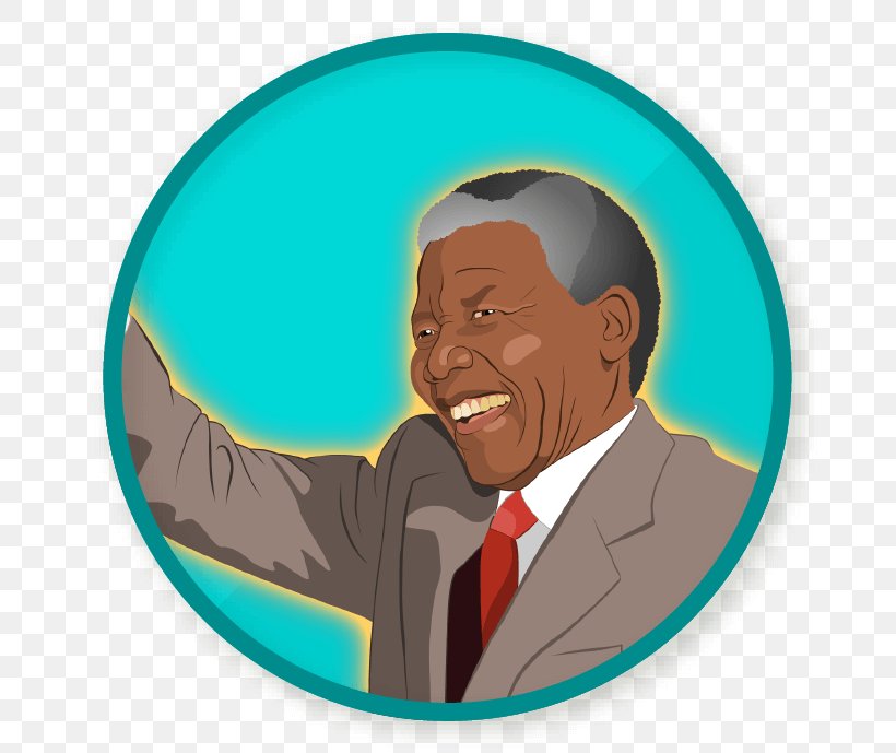 Nelson Mandela Clip Art Illustration Transparency, PNG, 689x689px, Nelson Mandela, Art, Cartoon, Fictional Character, Gesture Download Free