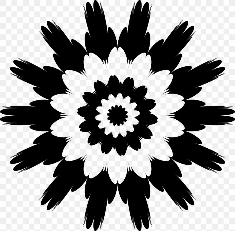 Silhouette Clip Art, PNG, 2314x2274px, Silhouette, Abstract Art, Black And White, Chrysanths, Daisy Family Download Free