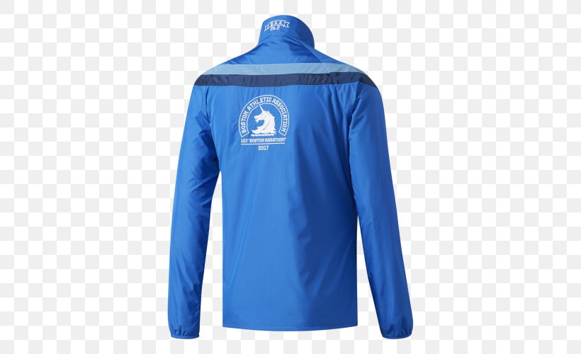 2017 Boston Marathon T-shirt Adidas Jacket New Balance, PNG, 500x500px, Tshirt, Active Shirt, Adidas, Blue, Boston Marathon Download Free