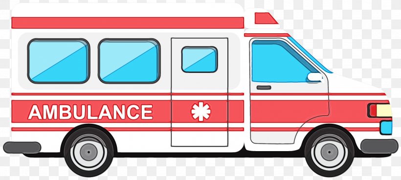 Ambulance Cartoon, PNG, 2165x973px, Watercolor, Ambulance, Car, Commercial  Vehicle, Compact Van Download Free