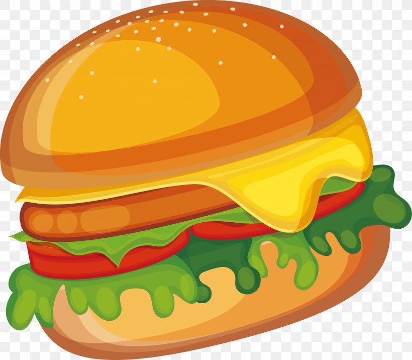 Cheeseburger Hamburger Fast Food Veggie Burger Clip Art, PNG, 3401x2972px, Cheeseburger, Fast Food, Food, Hamburger, Junk Food Download Free