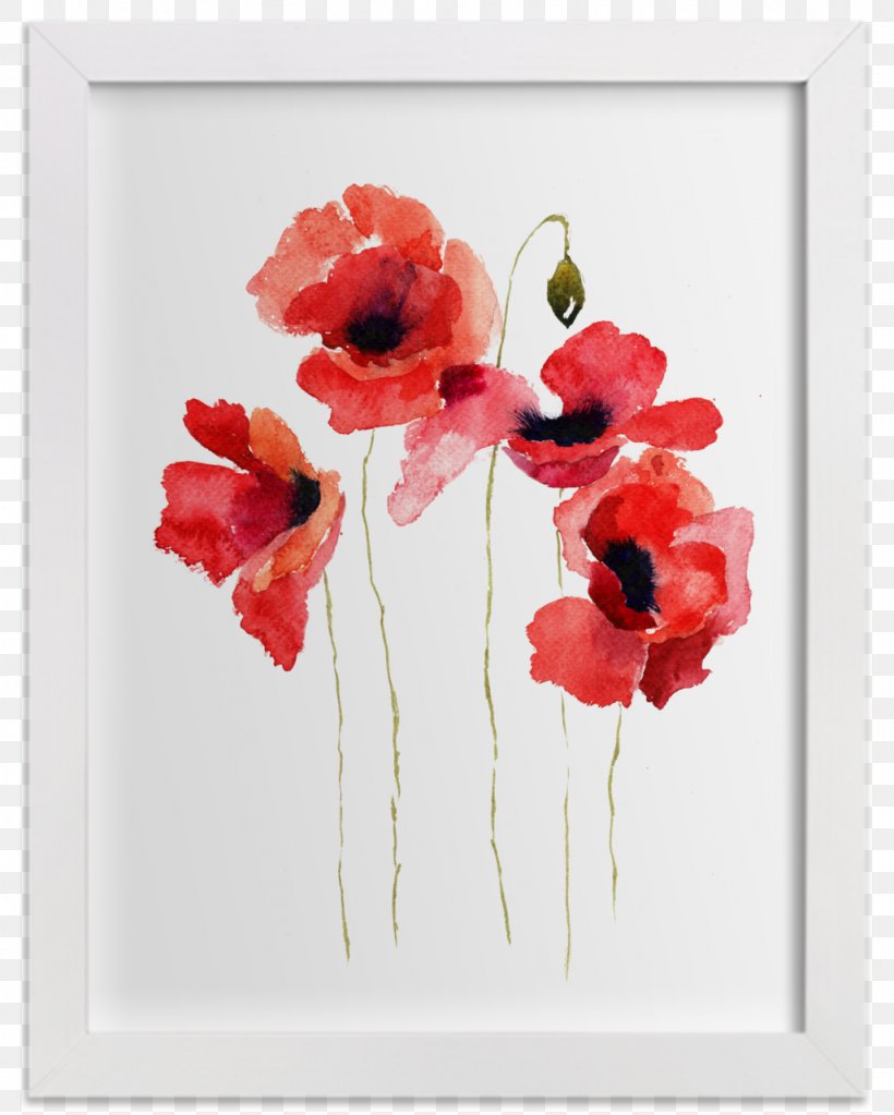 Common Poppy Watercolor Painting Flower, PNG, 1026x1280px, Poppy, Artificial Flower, Common Poppy, Coquelicot, Cut Flowers Download Free