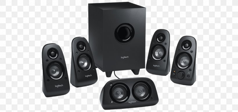 Logitech Z506 Logitech Z906 5.1 Surround Sound Loudspeaker, PNG, 1098x518px, 51 Surround Sound, Logitech Z506, Audio, Audio Equipment, Computer Speaker Download Free