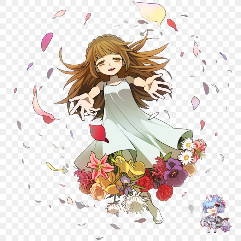 Deemo Android Mili Desktop Wallpaper Png 4x4px Watercolor Cartoon Flower Frame Heart Download Free