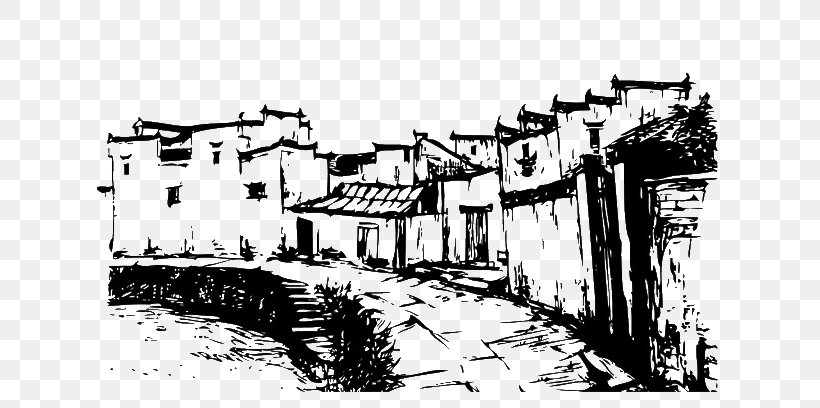 Drawing Painting Sketch, PNG, 650x408px, Drawing, Architecture, Art, Artwork, Black And White Download Free
