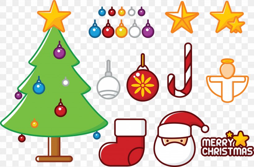 Euclidean Vector Christmas Tree Element, PNG, 8780x5797px, Christmas, Area, Artwork, Chemical Element, Christmas Decoration Download Free