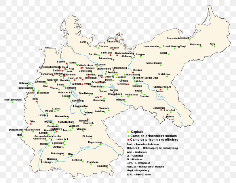 Germany World War I Prisoner-of-war Camp Prisoner Of War Map, PNG, 1200x934px, Germany, Area, City Map, Ecoregion, Europe Download Free