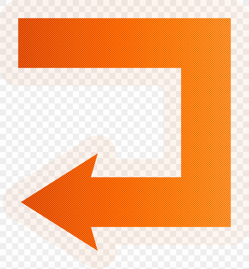 U Shaped Arrow, PNG, 2777x2999px, U Shaped Arrow, Line, Logo, Material Property, Orange Download Free