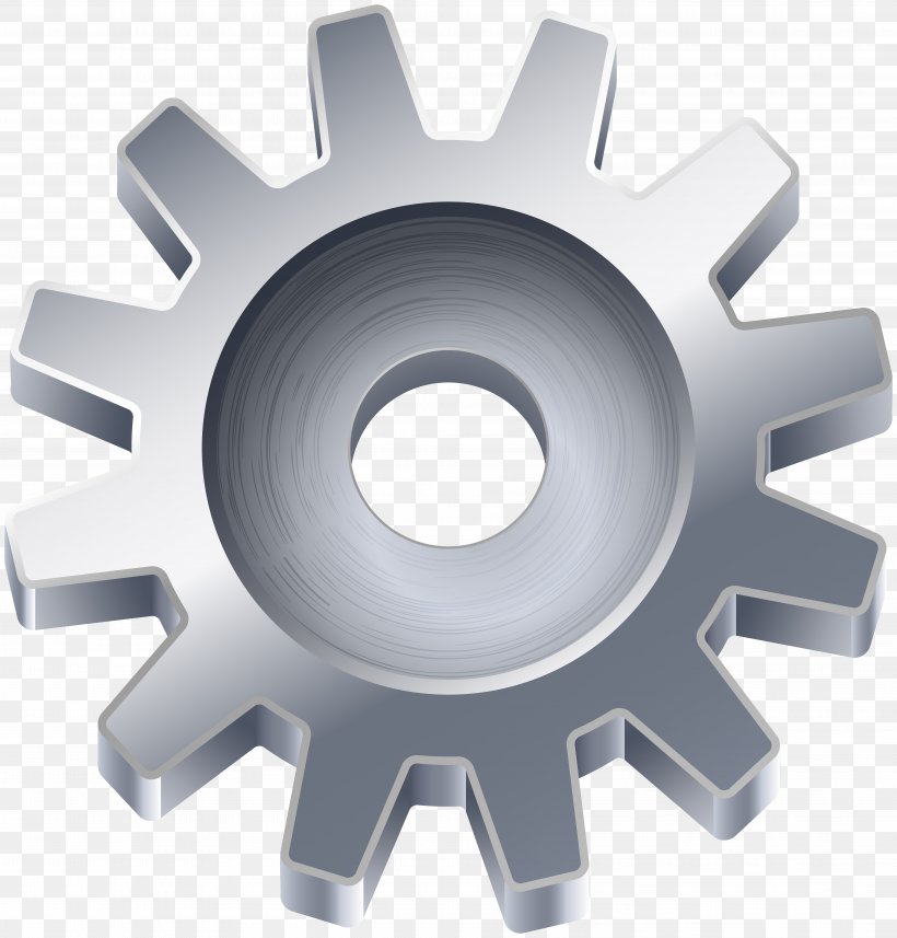 Gear Clip Art, PNG, 7647x8000px, Gear, Automotive Tire, Clutch Part, Communication Channel, Gold Download Free