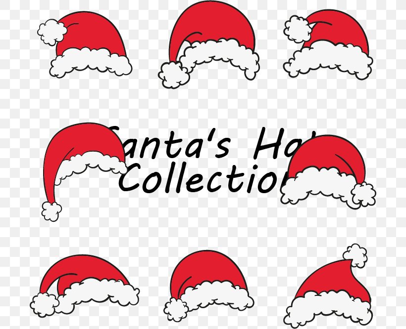 Santa Claus Christmas Hat Drawing Bonnet, PNG, 700x666px, Santa Claus, Area, Bonnet, Cap, Christmas Download Free