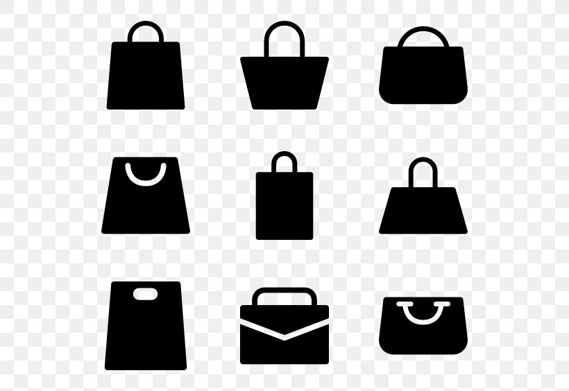 Shopping Bags & Trolleys Handbag Clothing Accessories, PNG, 600x564px, Shopping Bags Trolleys, Area, Bag, Black, Black And White Download Free