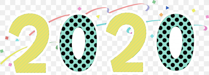Text Font Line Pattern Circle, PNG, 2999x1076px, Happy New Year 2020, Automotive Wheel System, Circle, Line, Number Download Free