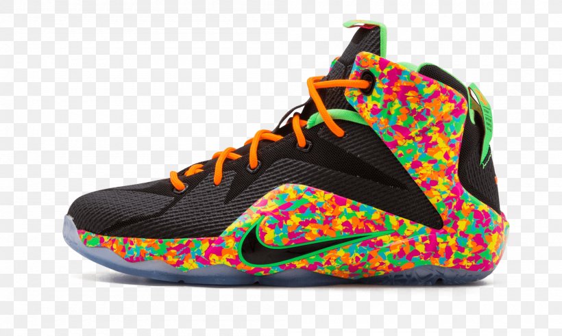 Basketball Shoe Nike Lebron 15 'Fruity Pebbles' Mens Sneakers, PNG, 2000x1200px, Watercolor, Cartoon, Flower, Frame, Heart Download Free