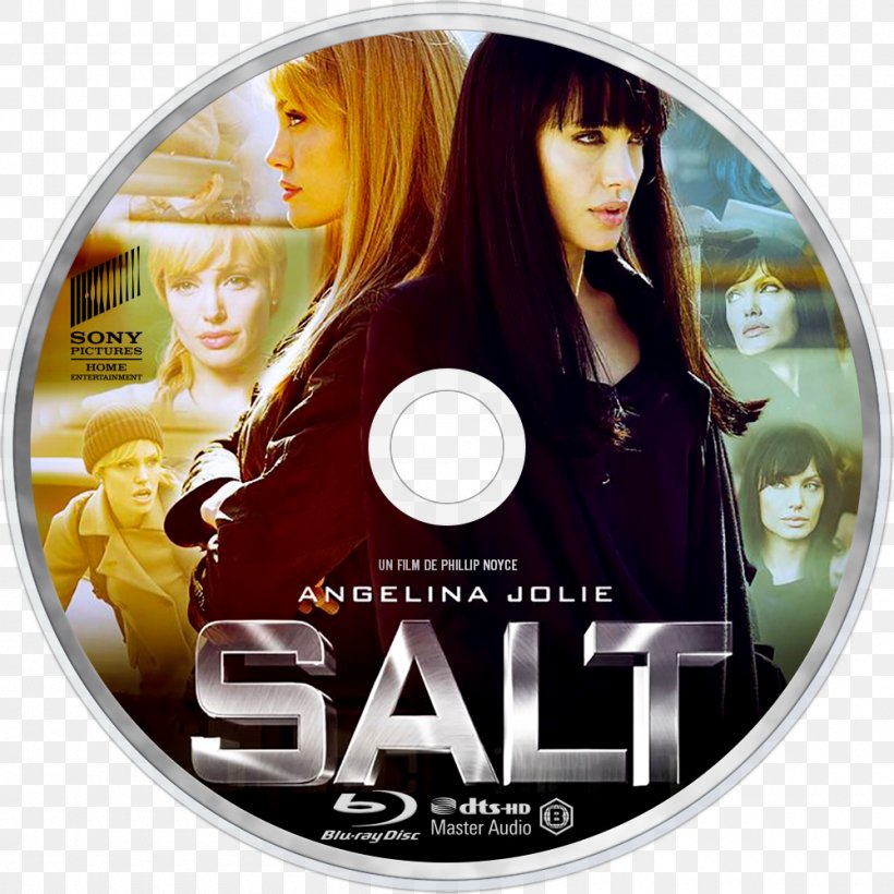 Evelyn Salt Angelina Jolie Film Hollywood, PNG, 1000x1000px, Salt, Action Film, Angelina Jolie, Craft Service, Dvd Download Free