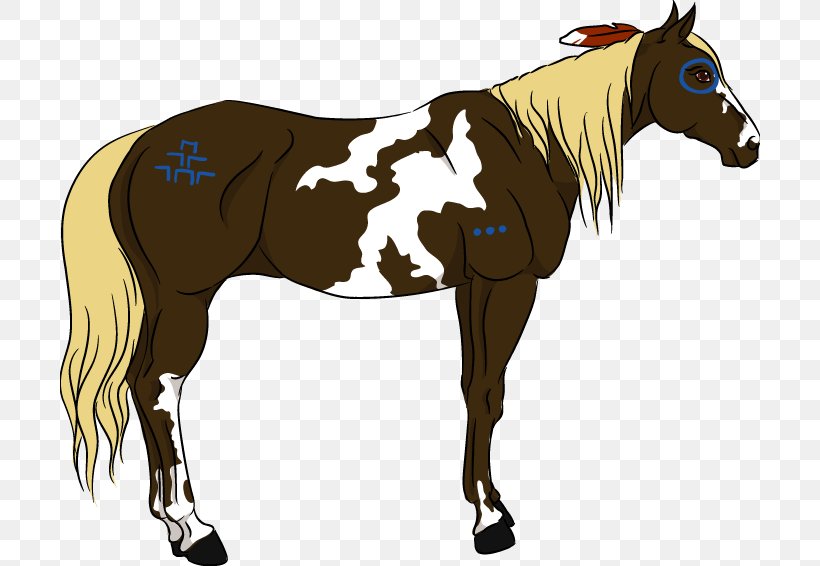 Mane Mustang American Paint Horse Foal Stallion, PNG, 700x566px, Mane, American Paint Horse, Bay, Bridle, Cartoon Download Free
