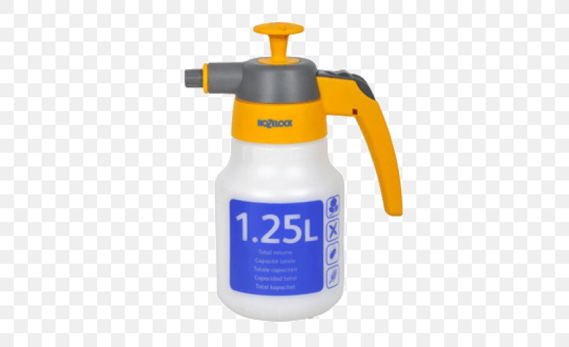 Hozelock T1 Hand Sprayer Hozelock 7 Liters Hozelock 4122, PNG, 500x500px, Sprayer, Bottle, Garden, Plastic Bottle, Spray Download Free