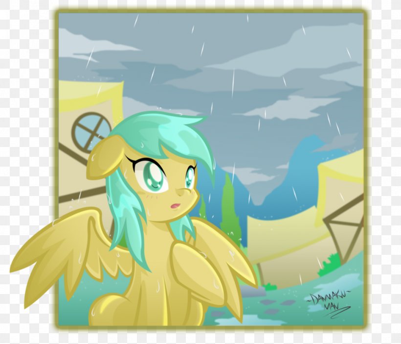 My Little Pony Derpy Hooves Art BronyCon, PNG, 965x827px, Watercolor, Cartoon, Flower, Frame, Heart Download Free