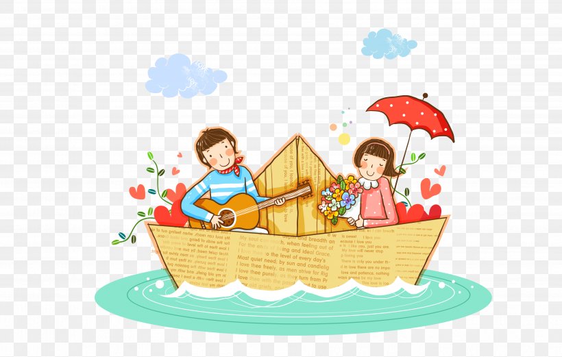 Paper Watercraft Cartoon Significant Other, PNG, 3775x2403px, Paper, Art, Cake, Cake Decorating, Cartoon Download Free