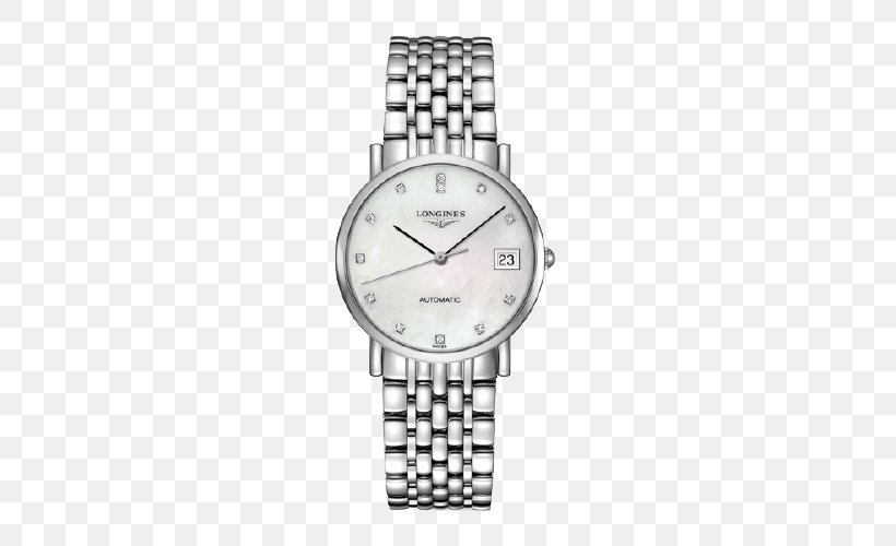 Saint-Imier Longines Automatic Watch Elegance, PNG, 500x500px, Saintimier, Automatic Watch, Bracelet, Brand, Chronograph Download Free