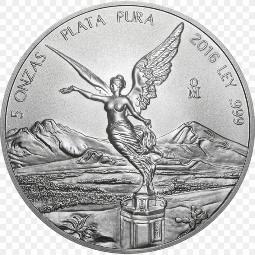 Libertad Silver Coin Ounce Bullion Coin, PNG, 900x900px, Libertad, Apmex, Black And White, Bullion Coin, Coin Download Free