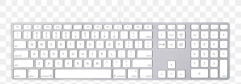 Apple Keyboard Computer Keyboard MacBook Laptop, PNG, 1082x378px, Apple Keyboard, Apple, Apple Keyboard Mb110, Apple Wireless Keyboard, Area Download Free