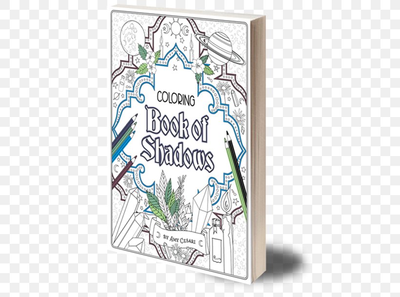 Coloring Book Of Shadows: Book Of Spells Witchcraft, PNG, 500x609px, Book Of Shadows, Adult, Book, Coloring Book, Fantasy Download Free