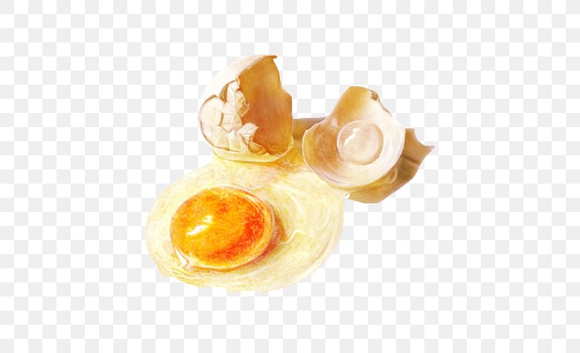 Eggshell Yolk Frying, PNG, 500x500px, Egg, Breakfast, Dish, Eggshell, Food Download Free