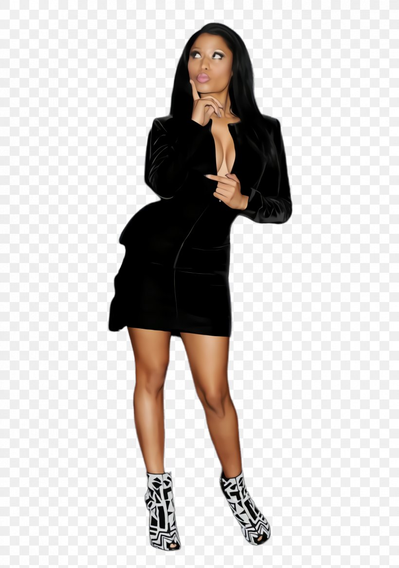 Hair Cartoon, PNG, 1676x2384px, Nicki Minaj, Black, Black Hair, Black M, Clothing Download Free