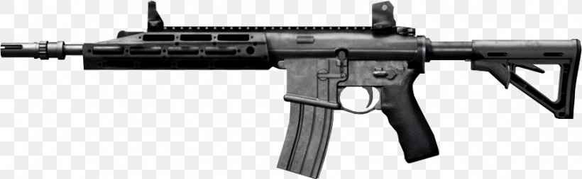 M4 Carbine Airsoft Guns Rail Integration System SOPMOD, PNG, 904x280px, Watercolor, Cartoon, Flower, Frame, Heart Download Free