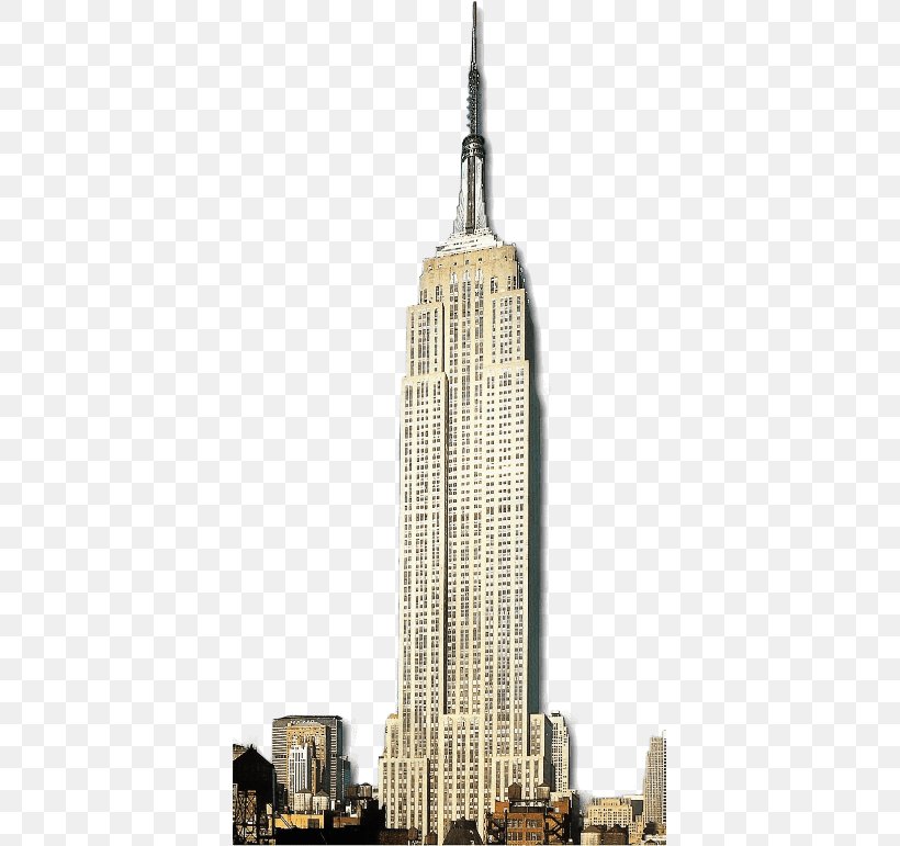 Empire State Building Statue Of Liberty Clip Art, PNG, 395x771px, Empire State Building, Building, City, Drawing, Landmark Download Free