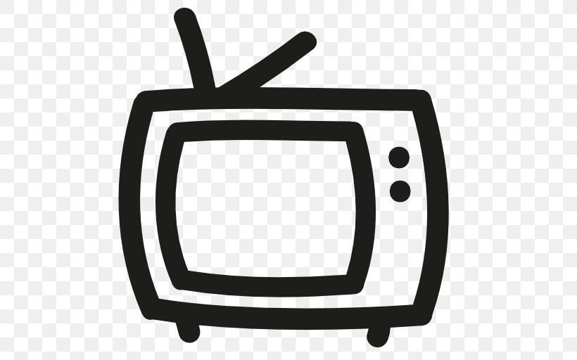 Television Drawing, PNG, 512x512px, Television, Black And White, Drawing, Freetoair, Logo Download Free