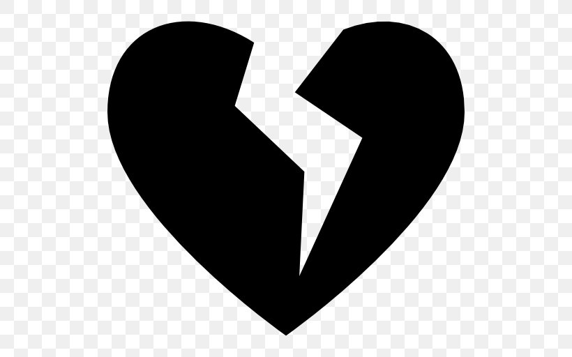 Heart Desktop Wallpaper Clip Art, PNG, 512x512px, Heart, Black And White, Broken Heart, Love, Symbol Download Free