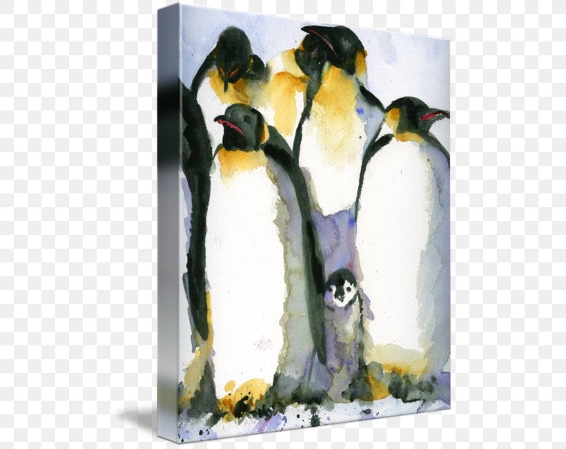 King Penguin Watercolor Painting Artist, PNG, 498x650px, Penguin, Art, Artist, Beak, Bird Download Free