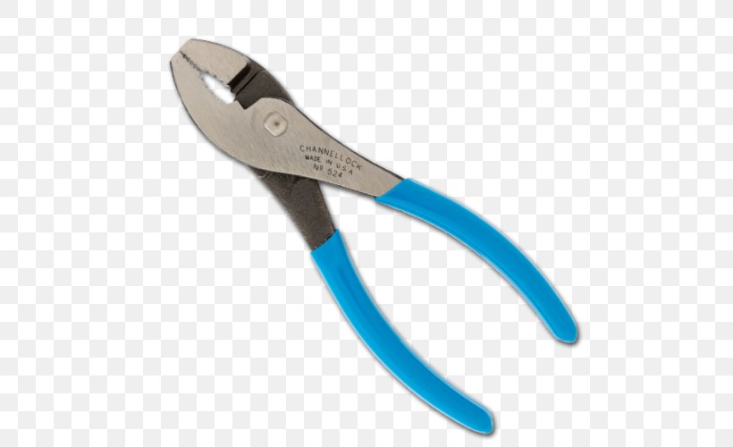 Diagonal Pliers Hand Tool Slip Joint Pliers Channellock, PNG, 500x500px, Diagonal Pliers, Channellock, Cutting, Hand Tool, Hardware Download Free