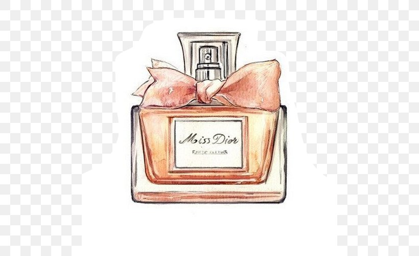Chanel Coco Perfume Drawing Watercolor Painting, PNG, 500x500px, Chanel, Art, Coco, Coco Chanel, Cosmetics Download Free